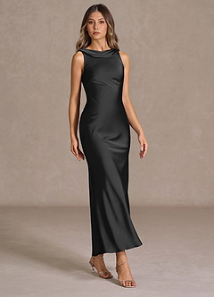 Cyanee Black Maxi Dress image4