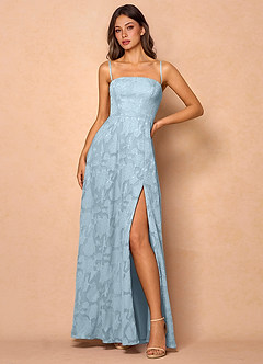 Vestido Azul Cielo Largo Dolores image6