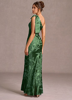 Vestido Verde Cazador Largo Queniva image4