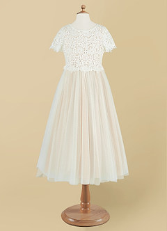 Sequin Top Petal Flower Girl Dress 1of 2 by AS160C Kids Dream - Girl Formal Dresses main image 1