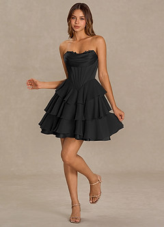 Brinley Black Mini Dress image4
