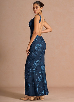 Ivellea Navy Maxi Dress image3