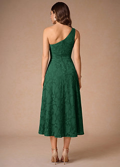 Hermosa Emerald Green Midi Dress image2