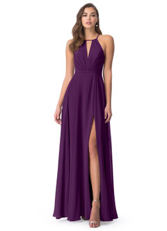 purple plum bridesmaid dresses