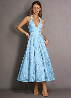 Abito Maxi Cielo Blu Isabeau image3