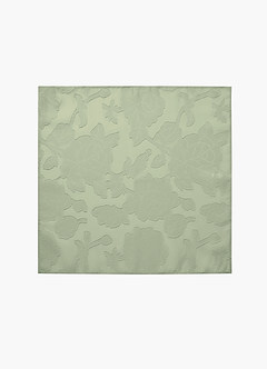 front Floral Burnout Pocket Square Set– 4 Pieces