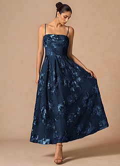 Evangeline Navy Maxi Dress image6