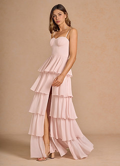 Kalista Powder Pink Maxi Dress image4