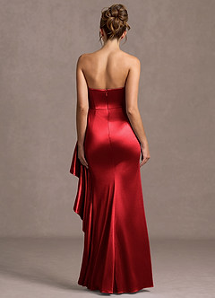 Nerissa Cherry Red Maxi Dress image2