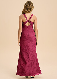 Azazie Mero Junior Klä av Tubklänning i Blommig Utbrändhet Plisserad image8