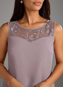 Azazie Maura Mother of the Bride Dresses Dusk Jumpsuit/Pantsuit Sequins Chiffon Dress image5