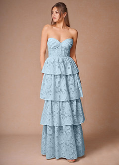 Galadriel Navy Lace Layered Dress image5