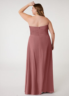 Azazie Arabella Allure Sprzedaż ostateczna Linia A Dekolt w kształcie serca Szyfon Do ziemi Sukienka image13