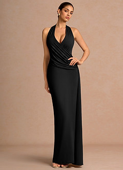 Nakia Black Maxi Dress image4