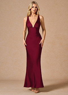 Robe Longue Merlot Lily image5