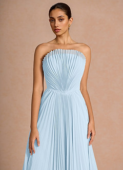 Eurydice Sky Blue Maxi Dress image6