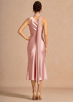 Giada Light Pink Midi Dress image2