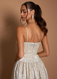 Tommi Vintage Champagne Maxi Dress image6