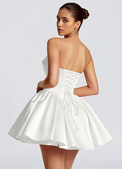 Hebe White Mini Dress image7