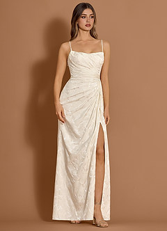 Vestido Blanco Francés Largo Caelia image7