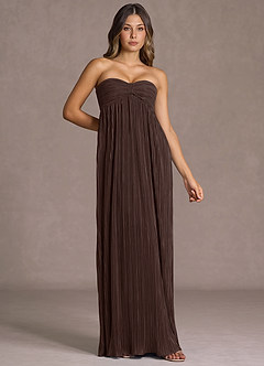 Lana Chocolate Maxi Dress image3