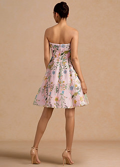 suknia Cukierkowy Róż Mini Evangeline image4