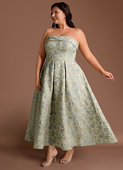 Florentine Blue Maxi Dress image11