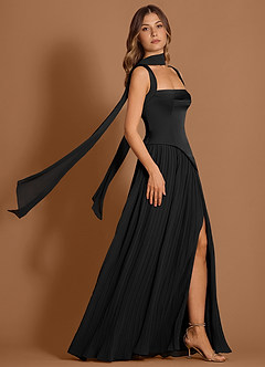 Vestido Negro Largo Stephanie image3