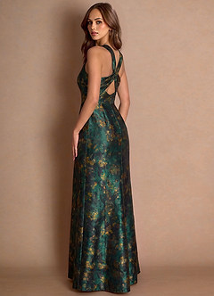 Oona Deep Green Maxi Dress image2