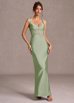 Maxi jurk Ava Licht Groen image5