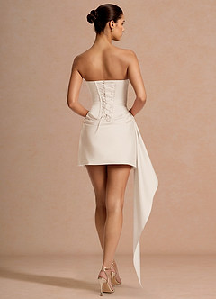 Maude Cream Mini Dress image2