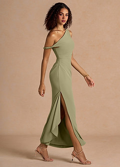 Vestido Verde Frijol Largo Blythe image4
