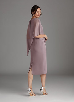 Azazie Sparrow Mother of the Bride Dresses Dusk Sheath Sequins Chiffon Dress image3