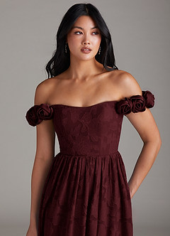 Autumn Wine Maxi Dress image3