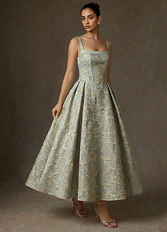 Maxi jurk Fable Blauw image3