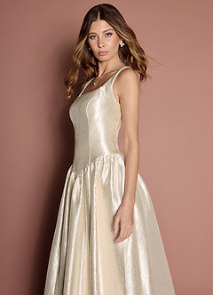 Robe Longue Crème Kelly image6