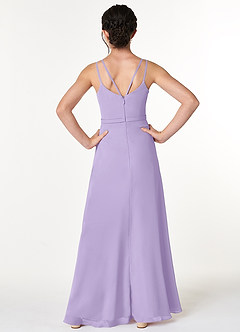 Azazie Janine Junior Klänning av A-Line i Chiffong image2