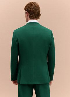 front James Smaragdgrön 3-delad kostym