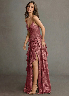 Megan Maxi Klänning Vintage Ros image4