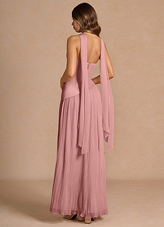 Robe Longue Rose Clair Tierney image2