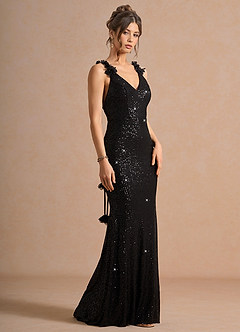 Elorae Black Maxi Dress image2