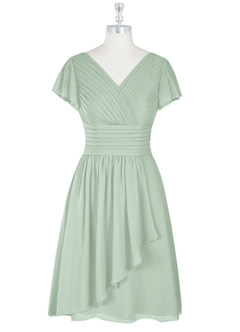 Azazie Luna Modest Bridesmaid Dresses Final Sale  image7