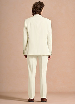 front James Ivory Structured Stretch Suit