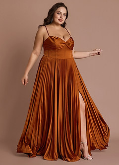 Styla Spice Pleated Maxi Dress image9