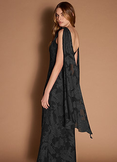 Monika Black Maxi Dress image7