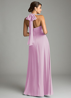 Azazie Tamira Suknie dla druhen Linia A Pofałdowany Szyfon Do ziemi Sukienka image9