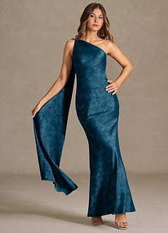 Maxi jurk Sapphira Marine Zwart image5