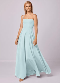 Barbie ♥ Azazie Bridesmaid Dresses Mist A-Line Chiffon Dress image1