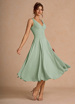 Kleid Delyla Pistazie image4