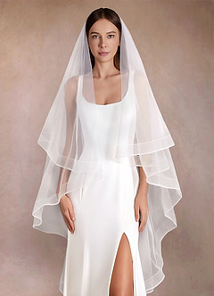 Richelle Waltz Length Veil With Blusher